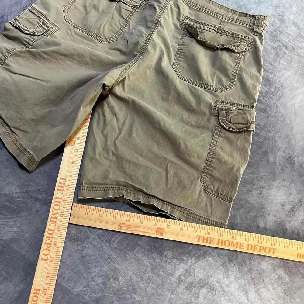 Y2K 2000s Grunge Indie Skater Workwear Streetwear Hip Hop Baggy Cargo Shorts